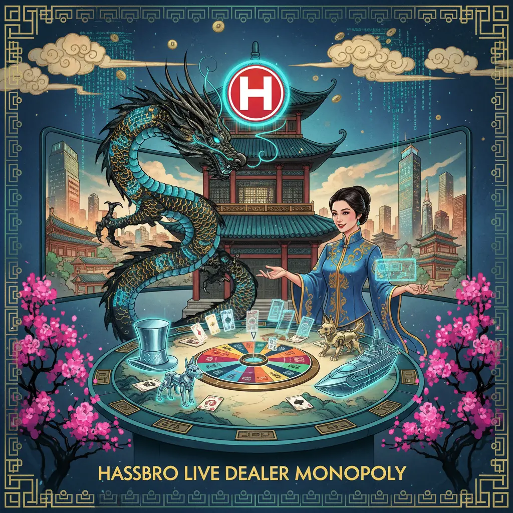 Live dealer monopoly experience - Hasbro