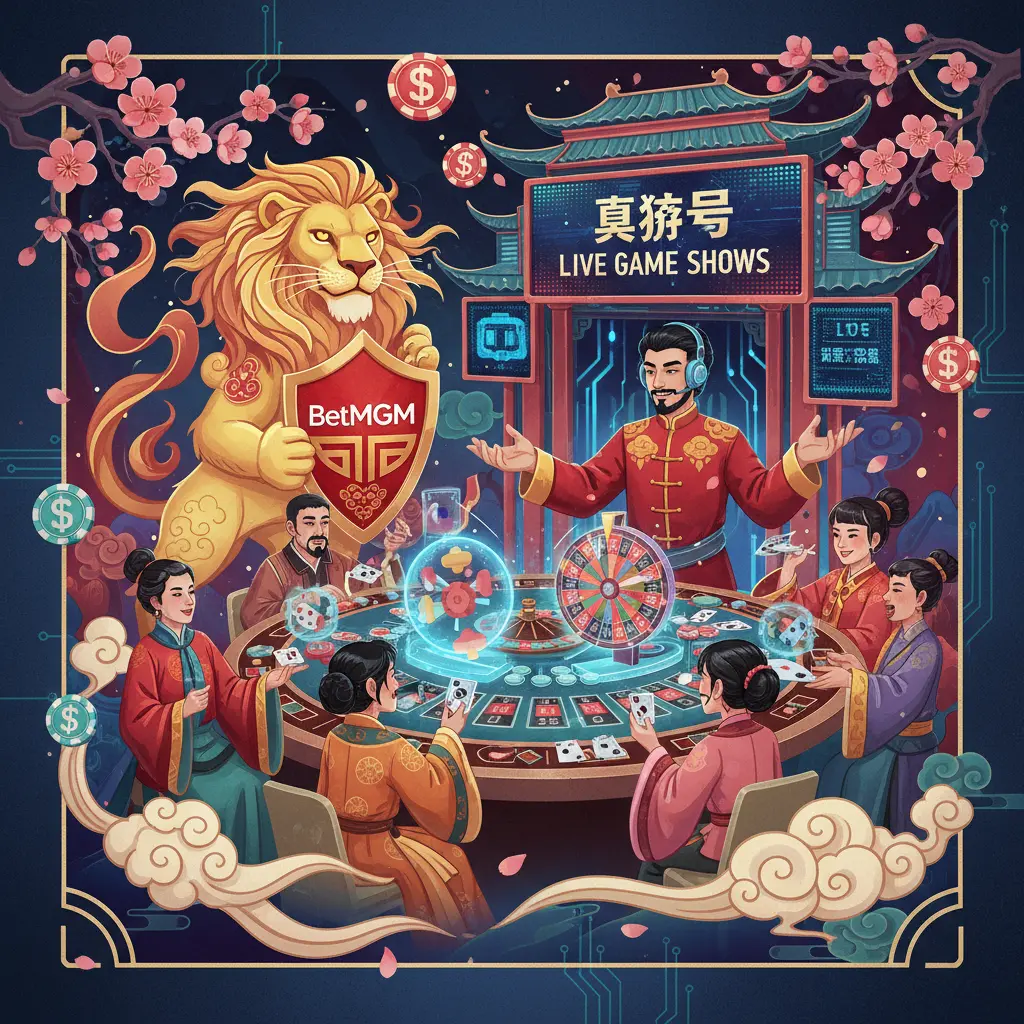 Live dealer game show varieties - BetMGM