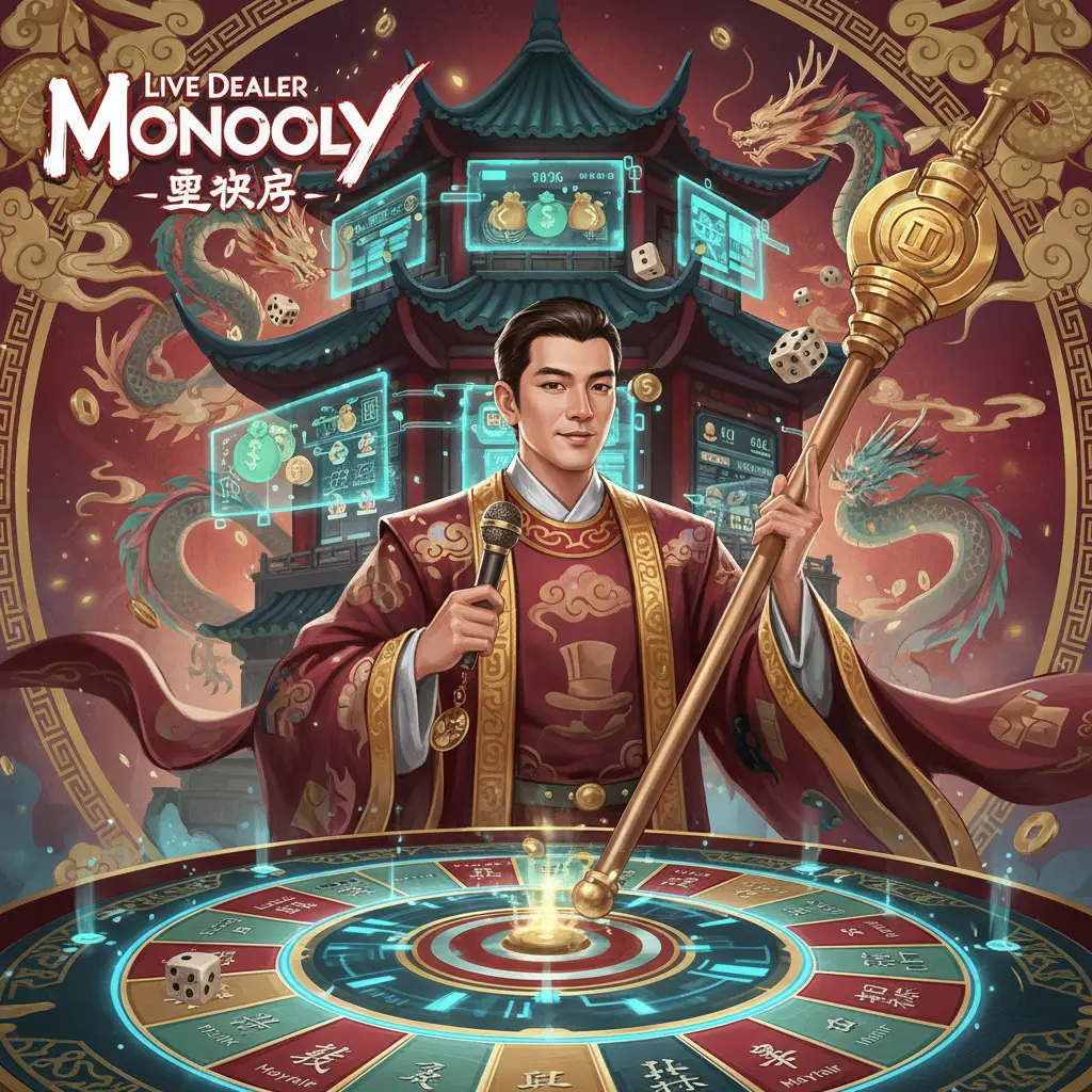 Live dealer monopoly experience - Potter