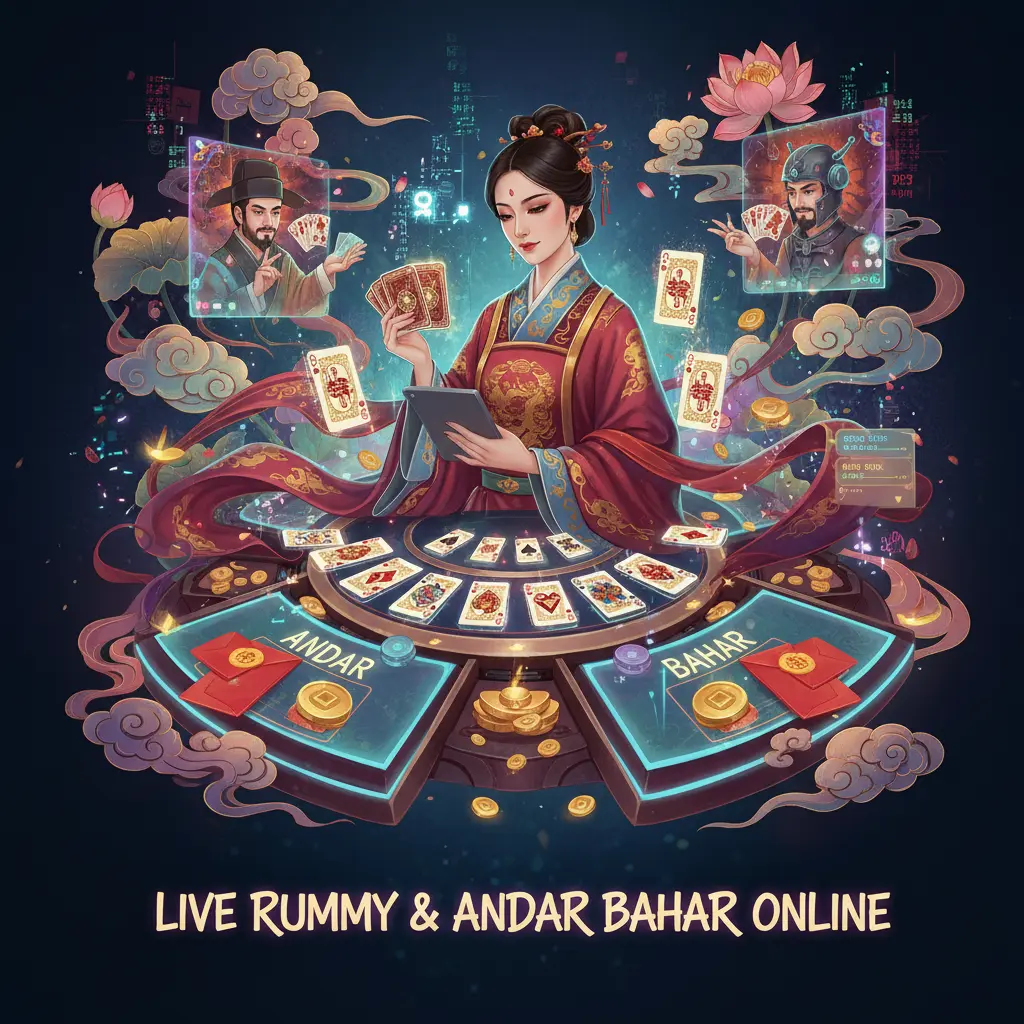 Live dealer andar bahar online - Rummy