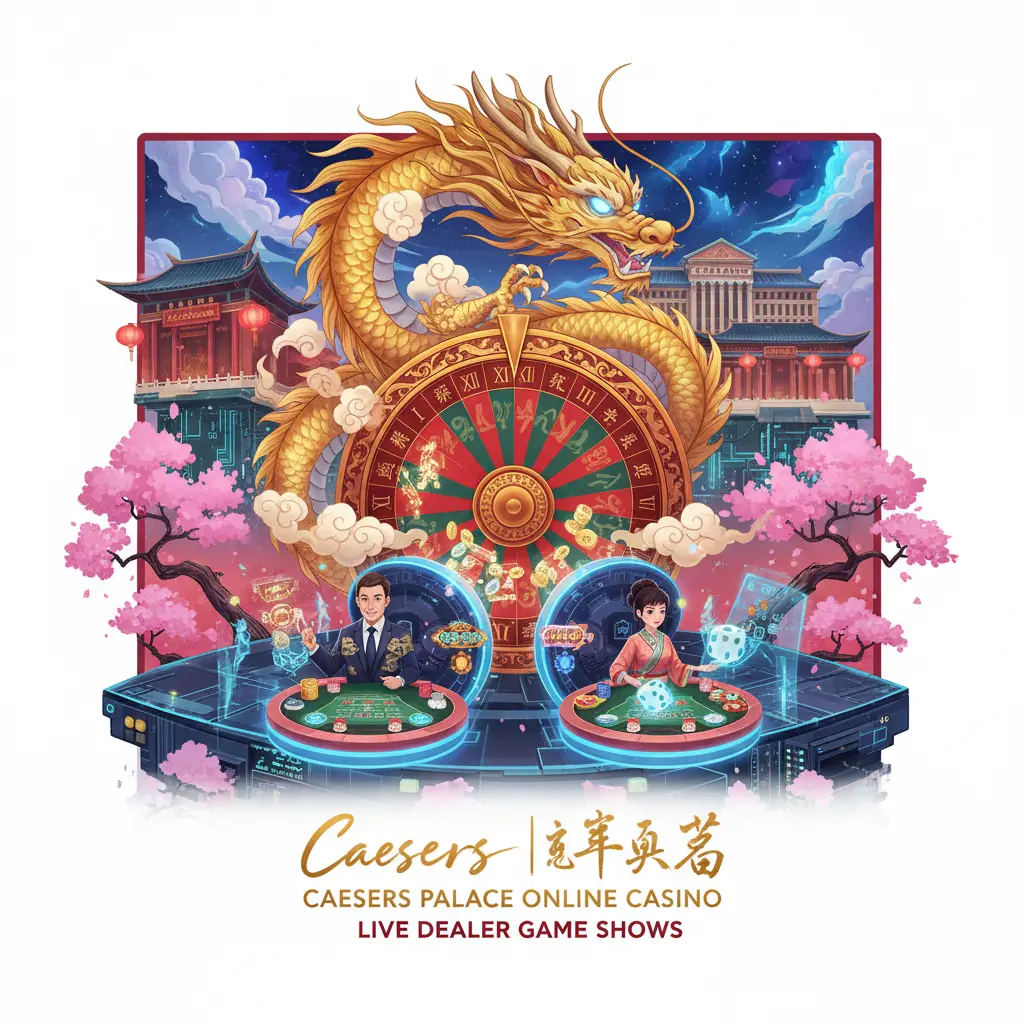 Live dealer game show varieties - Caesars