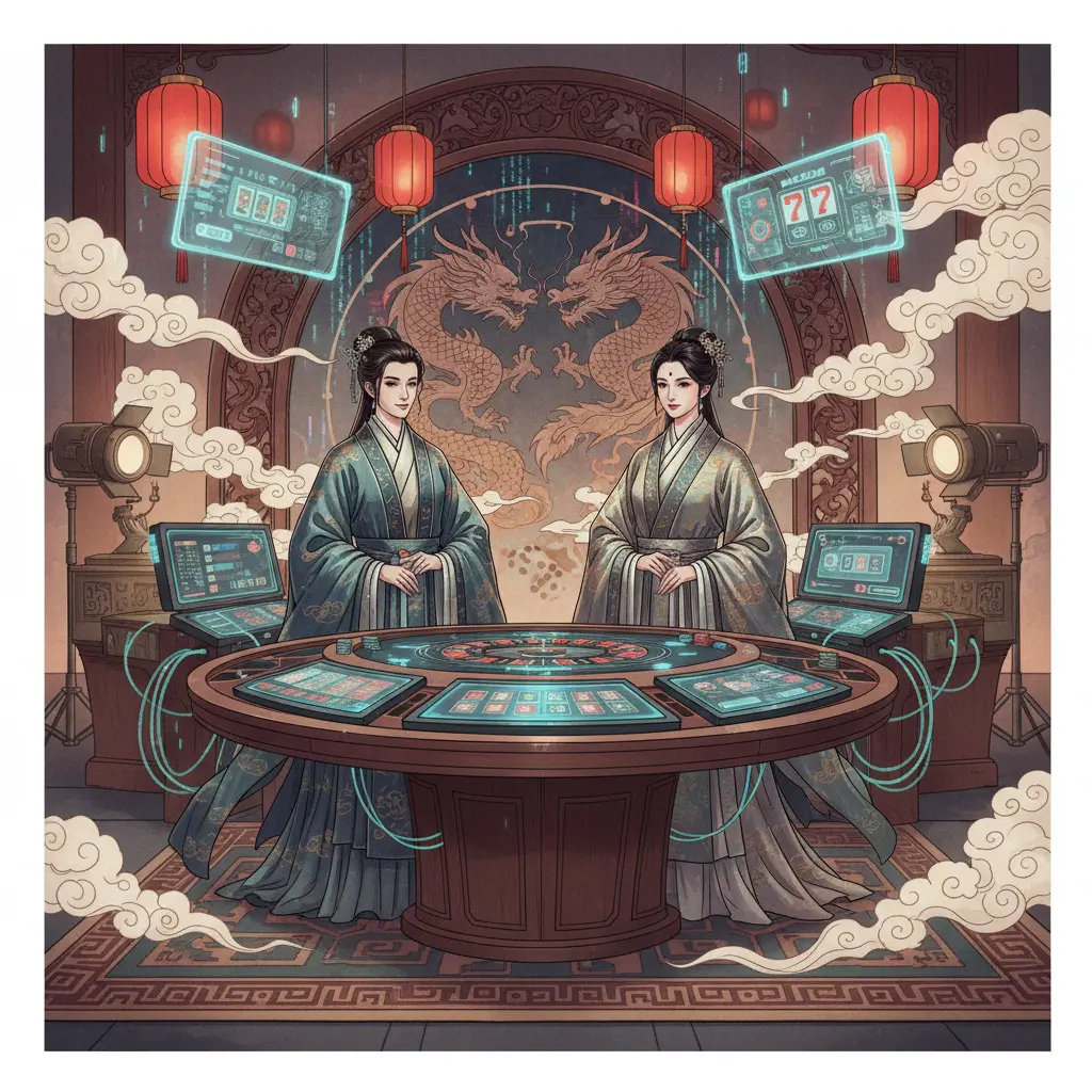 Live casino studio technology - Presenters