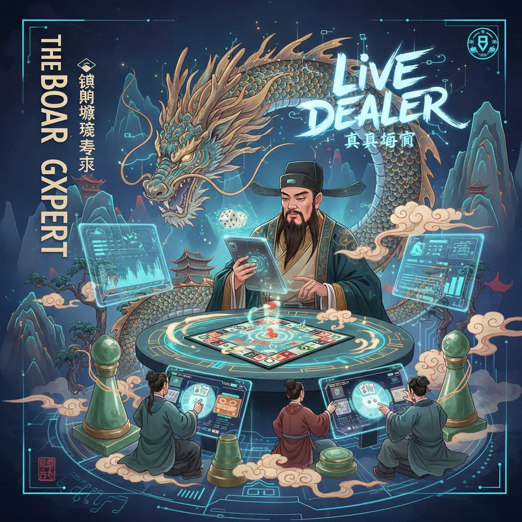 Live dealer monopoly experience - Board