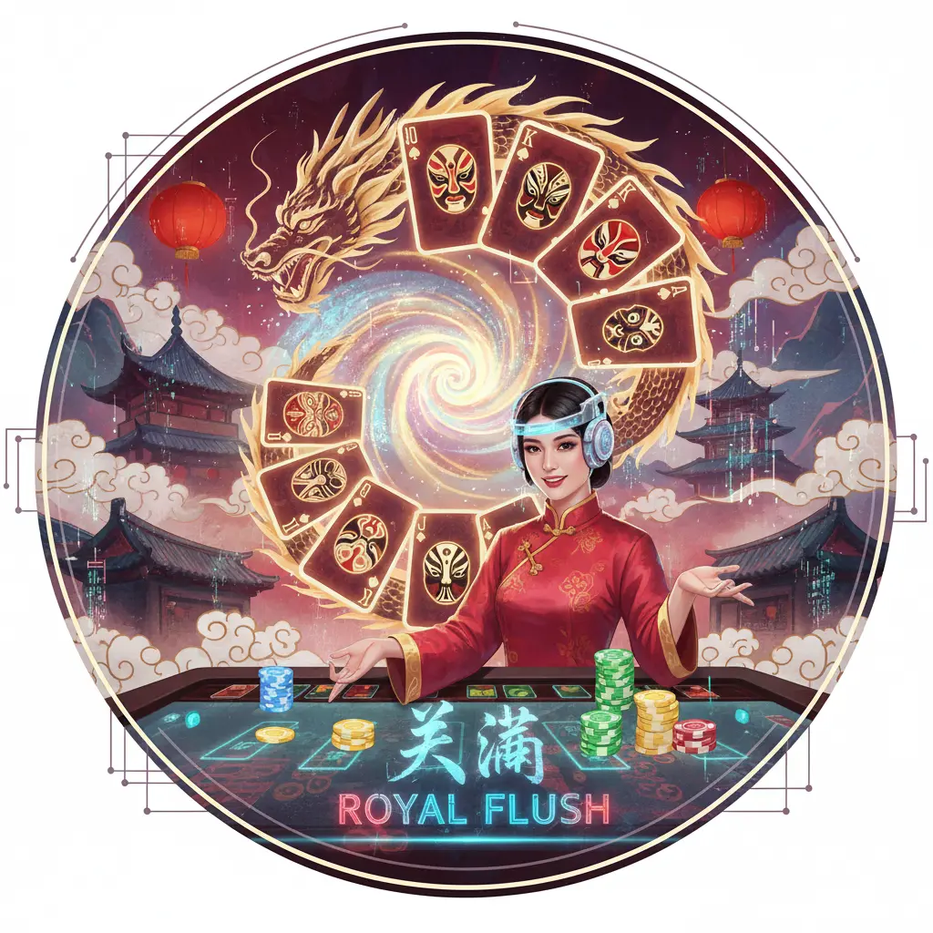 Caribbean stud live dealer games - Royal