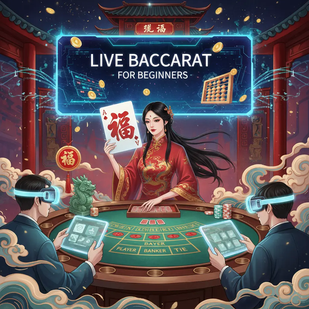 Live dealer casino for beginners - Baccarat