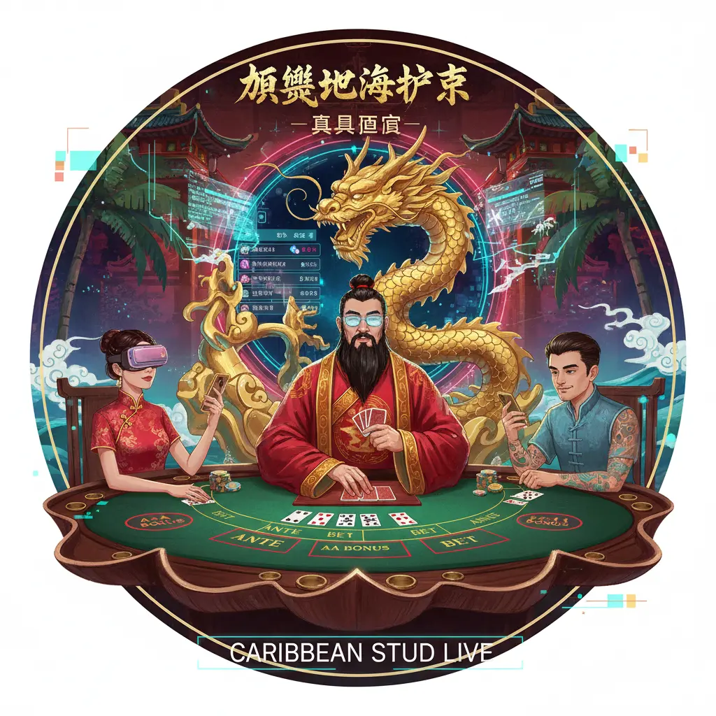 Caribbean stud live dealer games - Caribbean