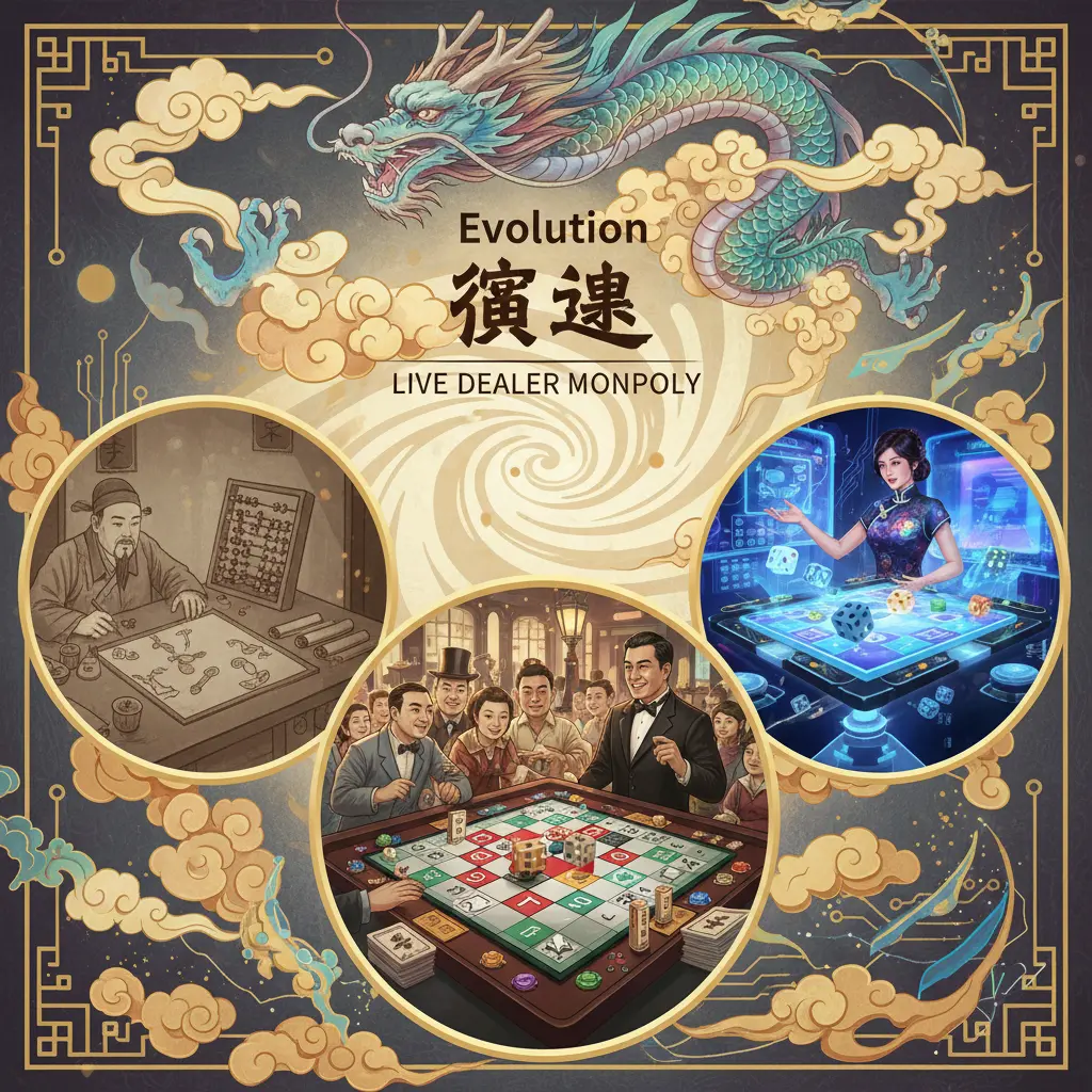 Live dealer monopoly experience - Evolution