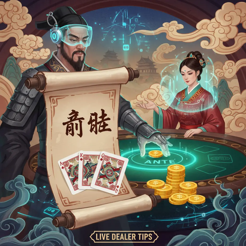 Three card poker live dealer tips - Ante