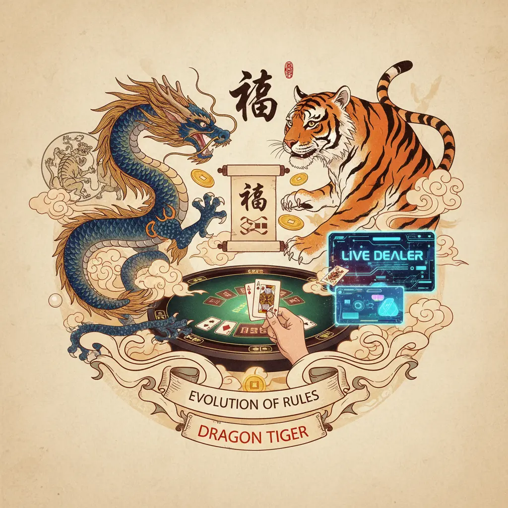 Live dealer dragon tiger rules - Evolution