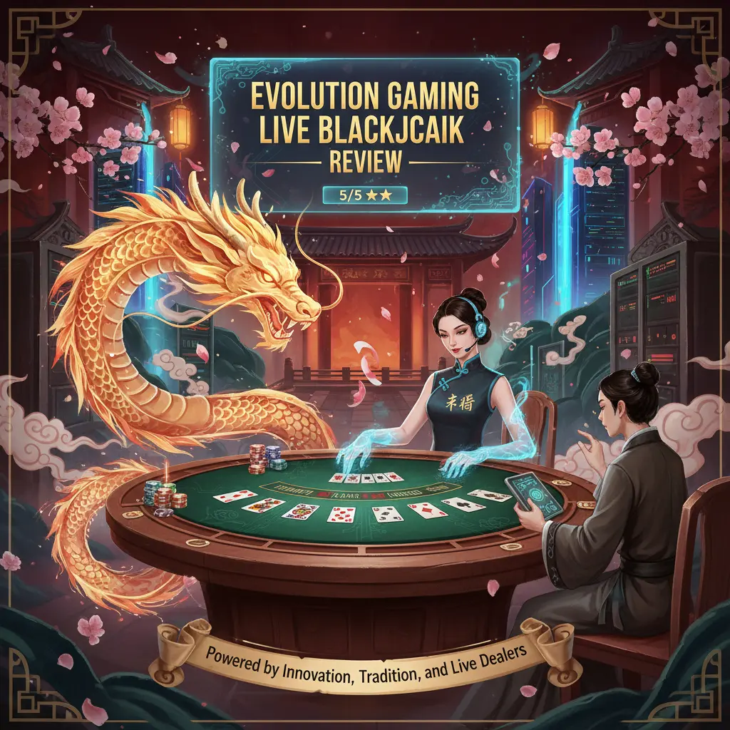 Evolution Gaming live dealer review - Blackjack