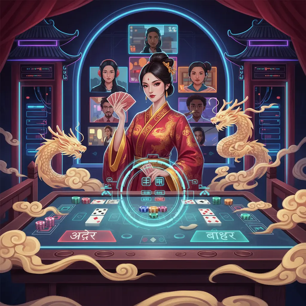 Live dealer andar bahar online - Dealer