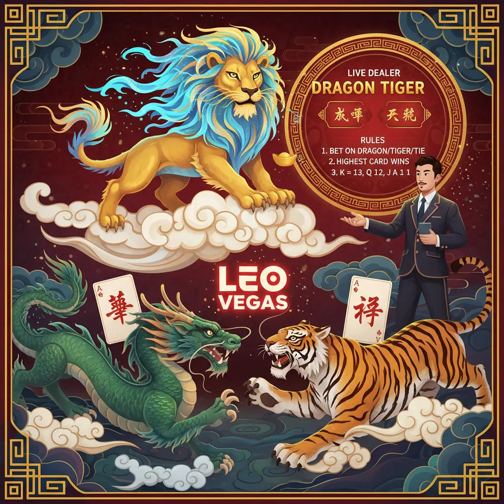 Live dealer dragon tiger rules - Vegas