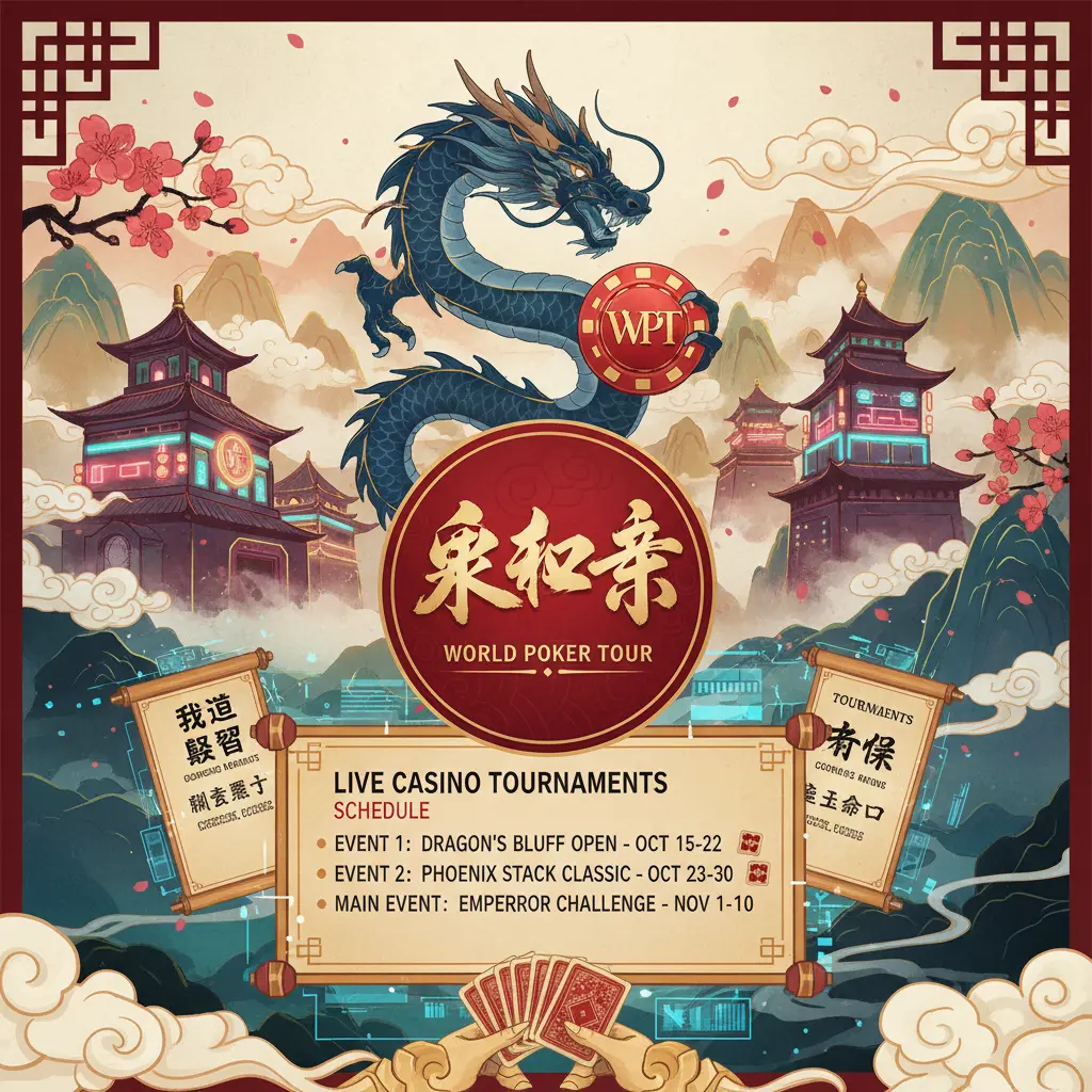 Live casino tournaments schedule - World