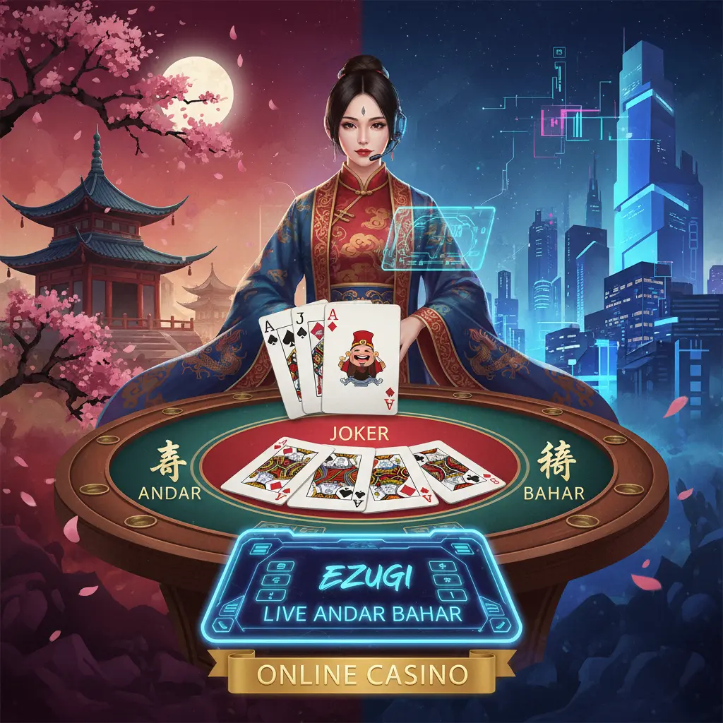 Live dealer andar bahar online - Ezugi