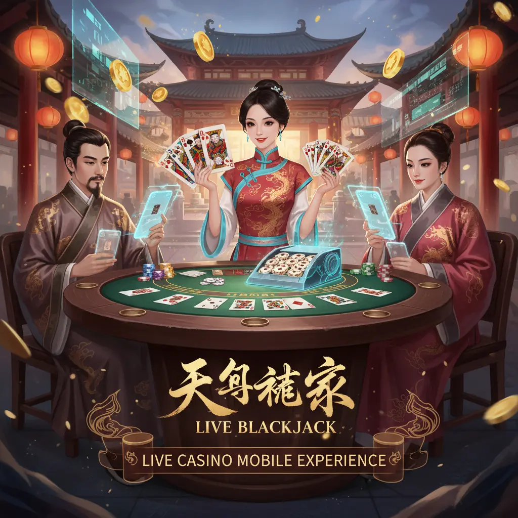 Live casino mobile experience - Blackjack