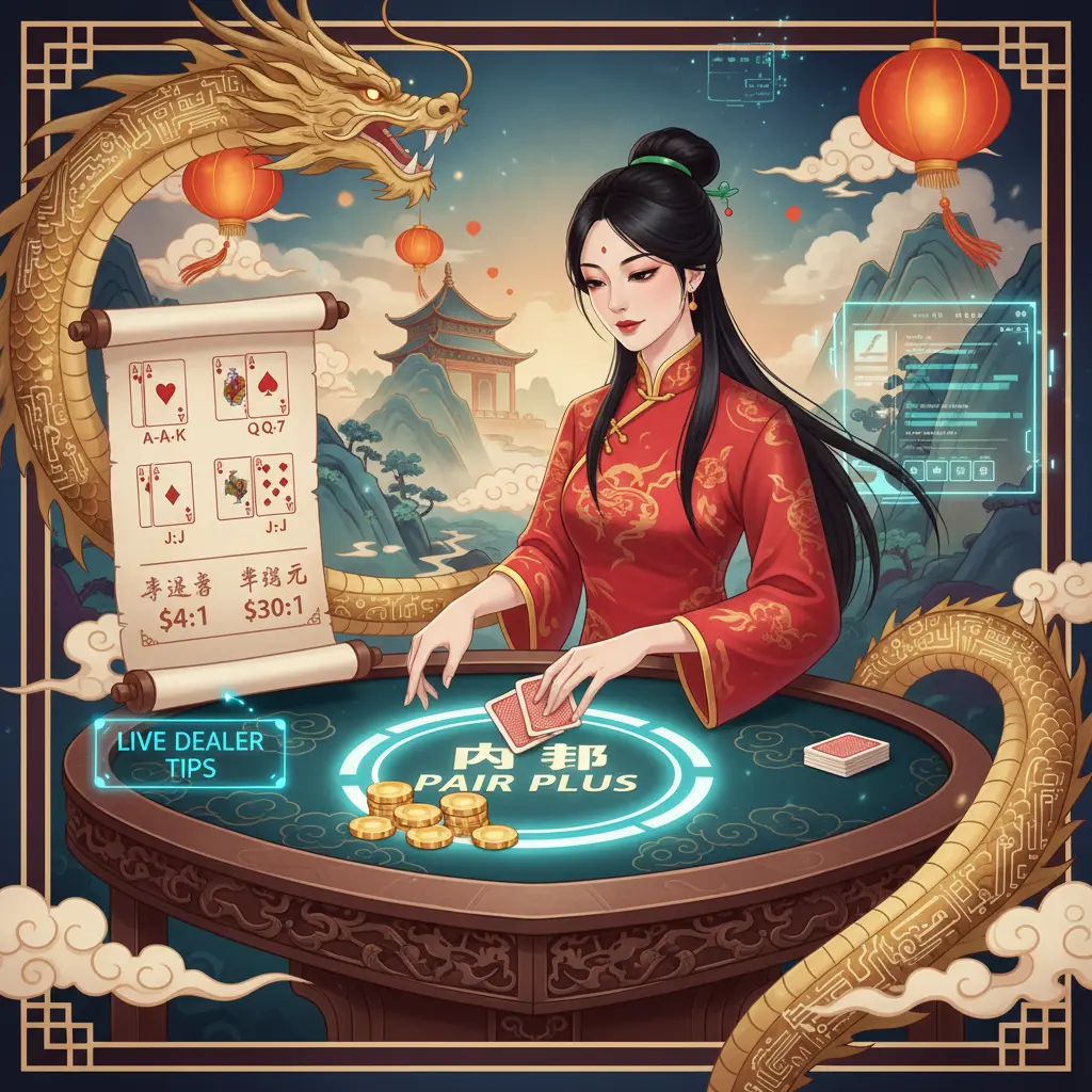 Three card poker live dealer tips - Pair