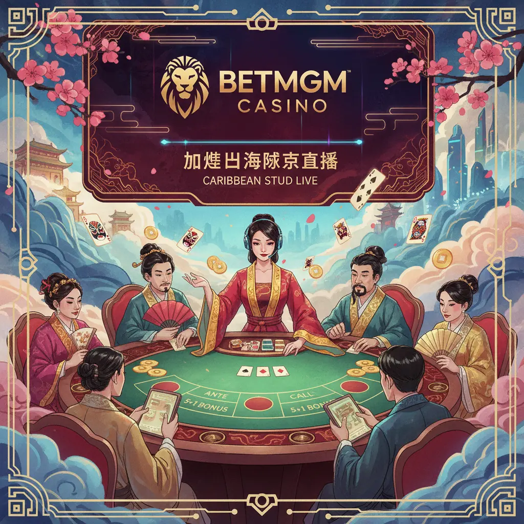 Caribbean stud live dealer games - BetMGM