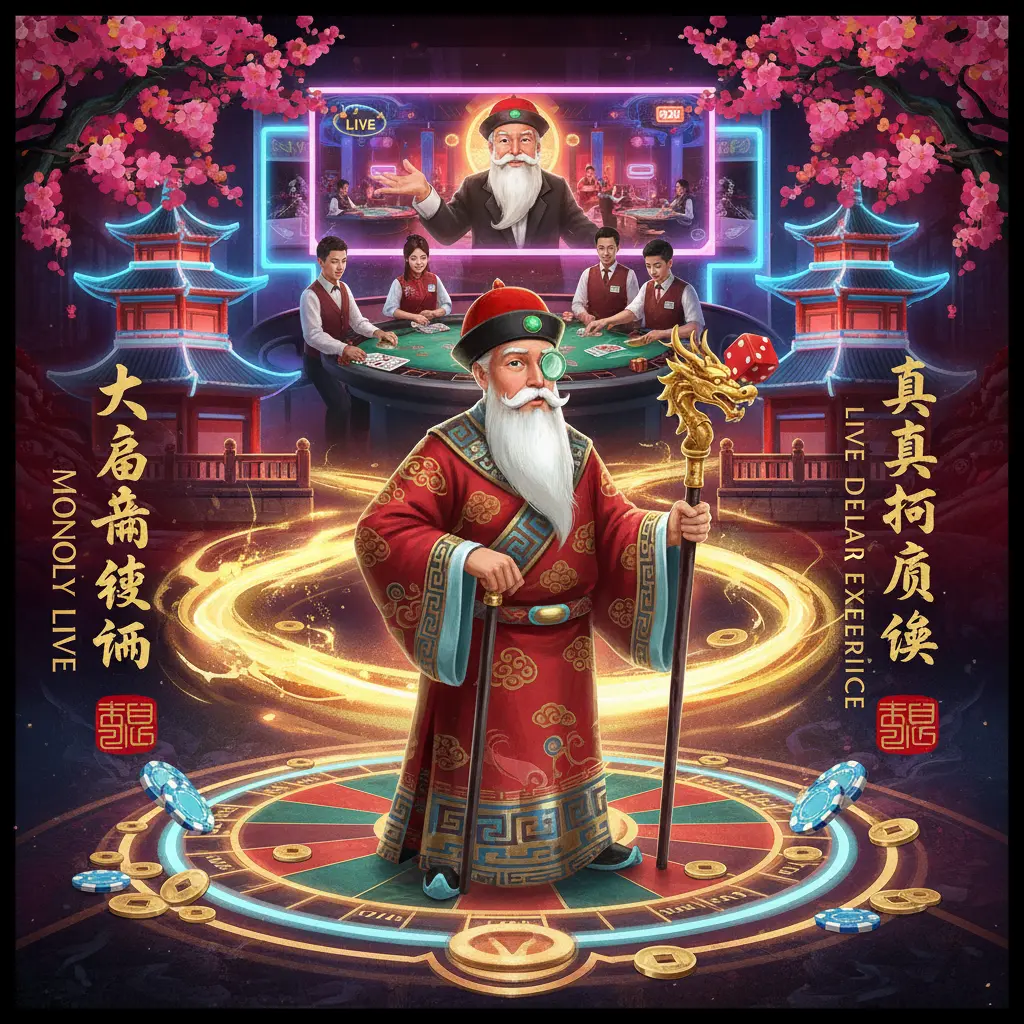 Live dealer monopoly experience - MONOPOLY