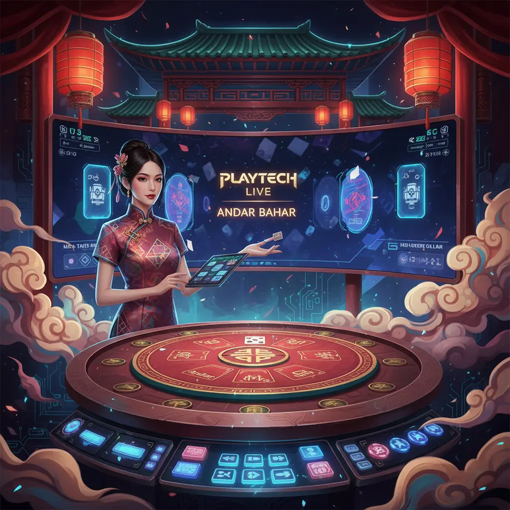 Live dealer andar bahar online - Playtech