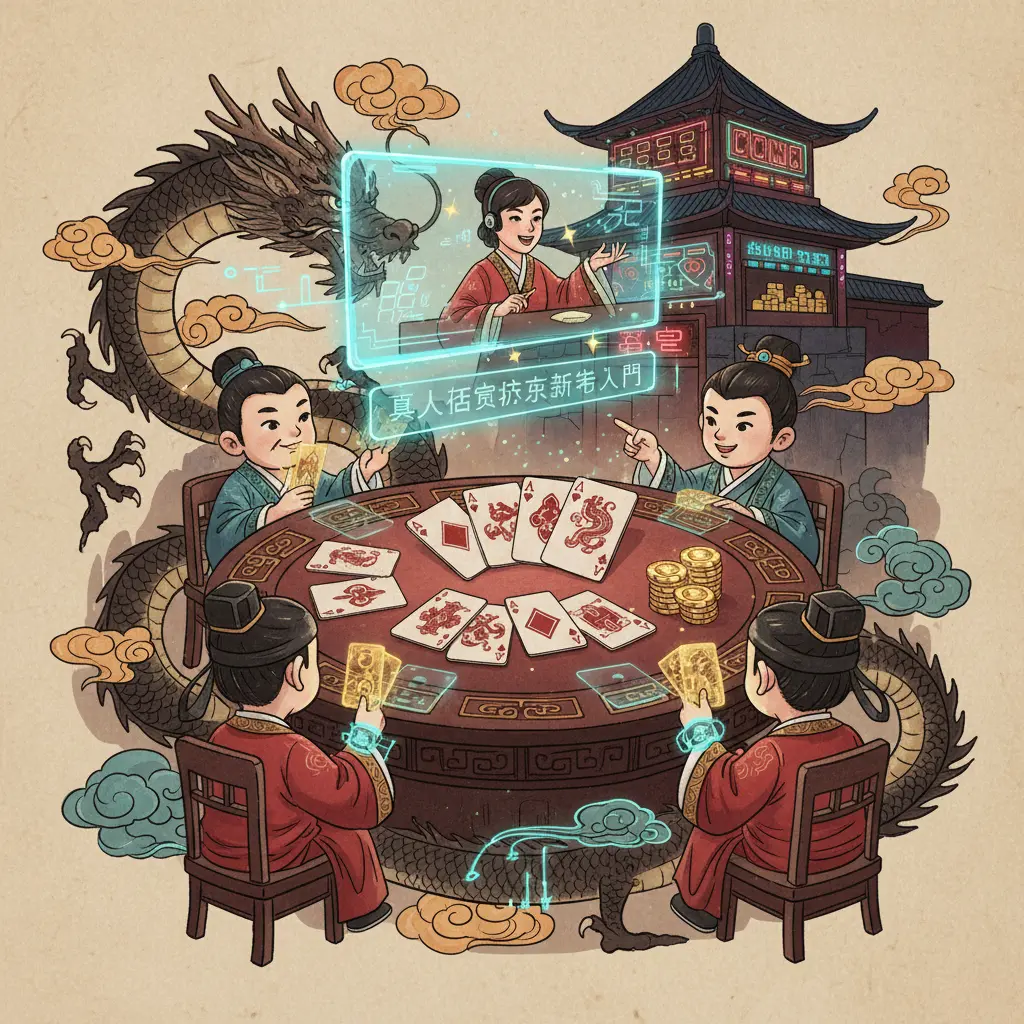 Live dealer casino for beginners - Poker