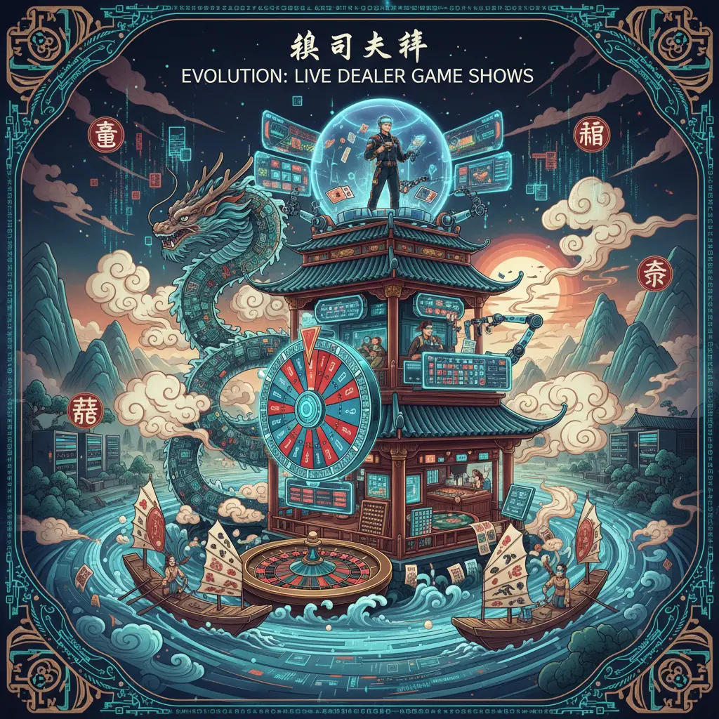 Live dealer game show varieties - Evolution