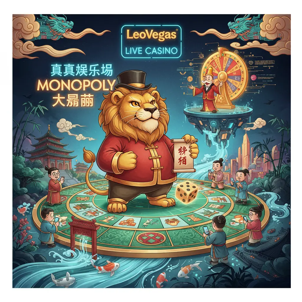 Live dealer monopoly experience - LeoVegas