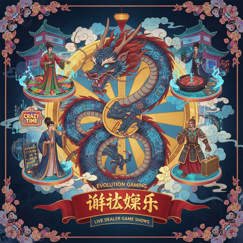 Live dealer game show varieties - Evolution