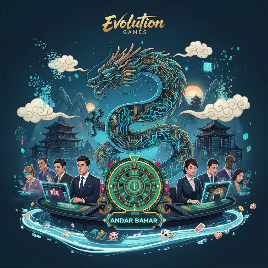 Live dealer andar bahar online - Evolution