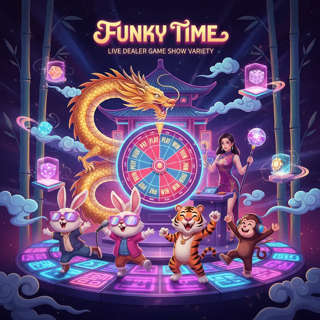 Live dealer game show varieties - Funky